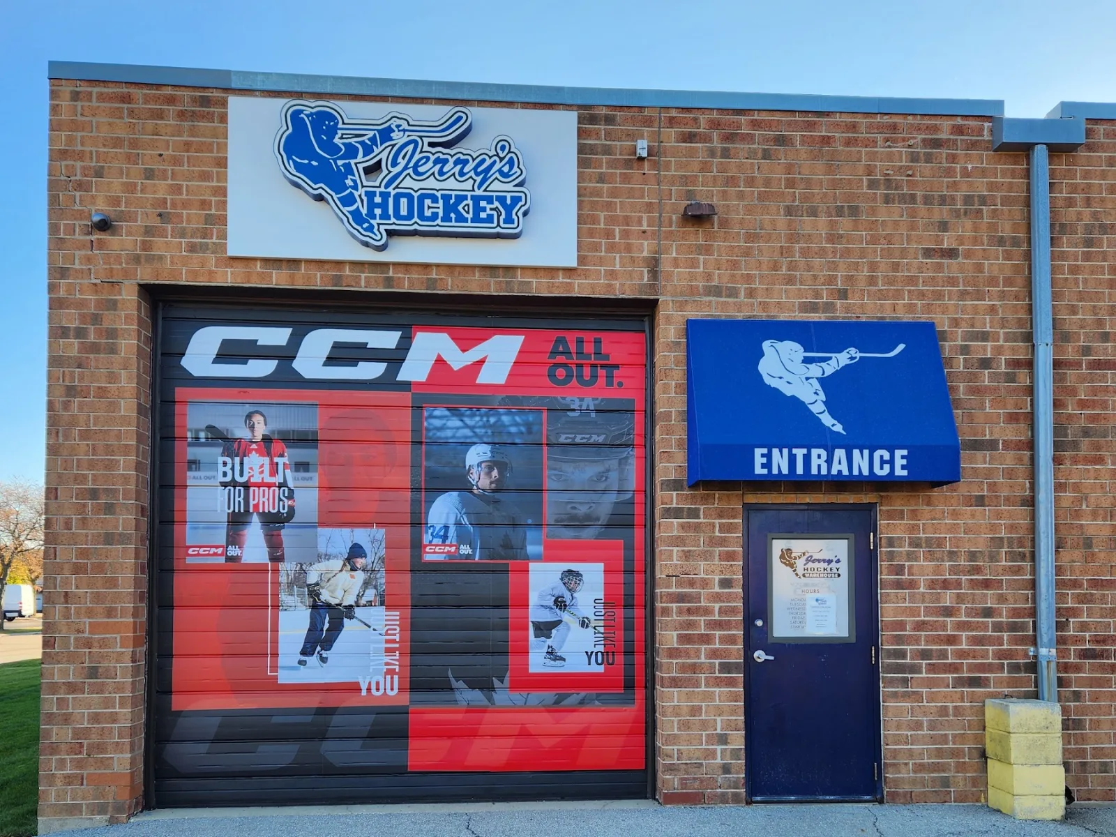 Jerry’s Hockey Schaumburg storefront