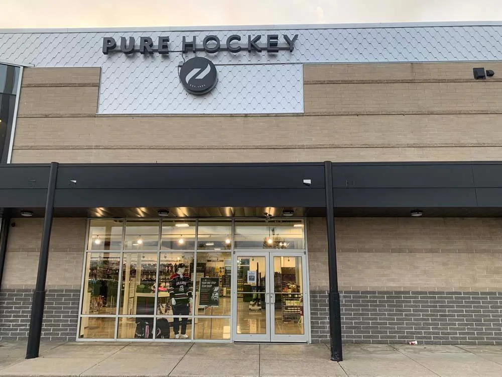 Pure Hockey Mayfield Heights storefront