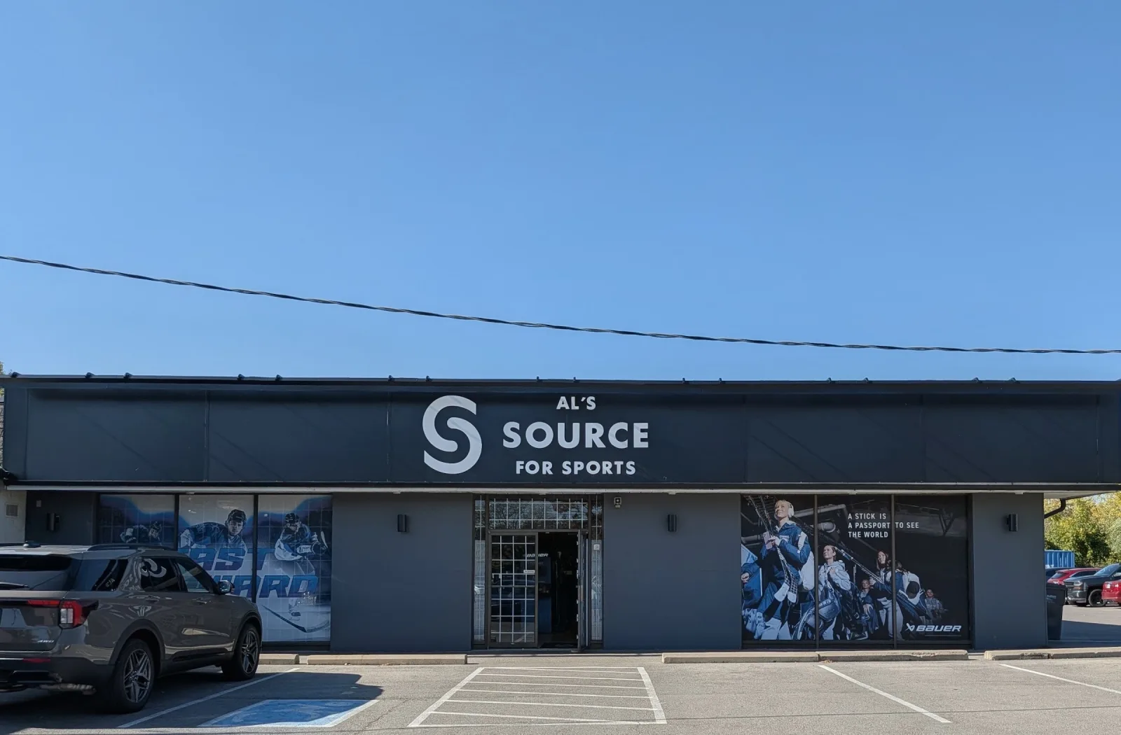Fachada de Al’s Source for Sports