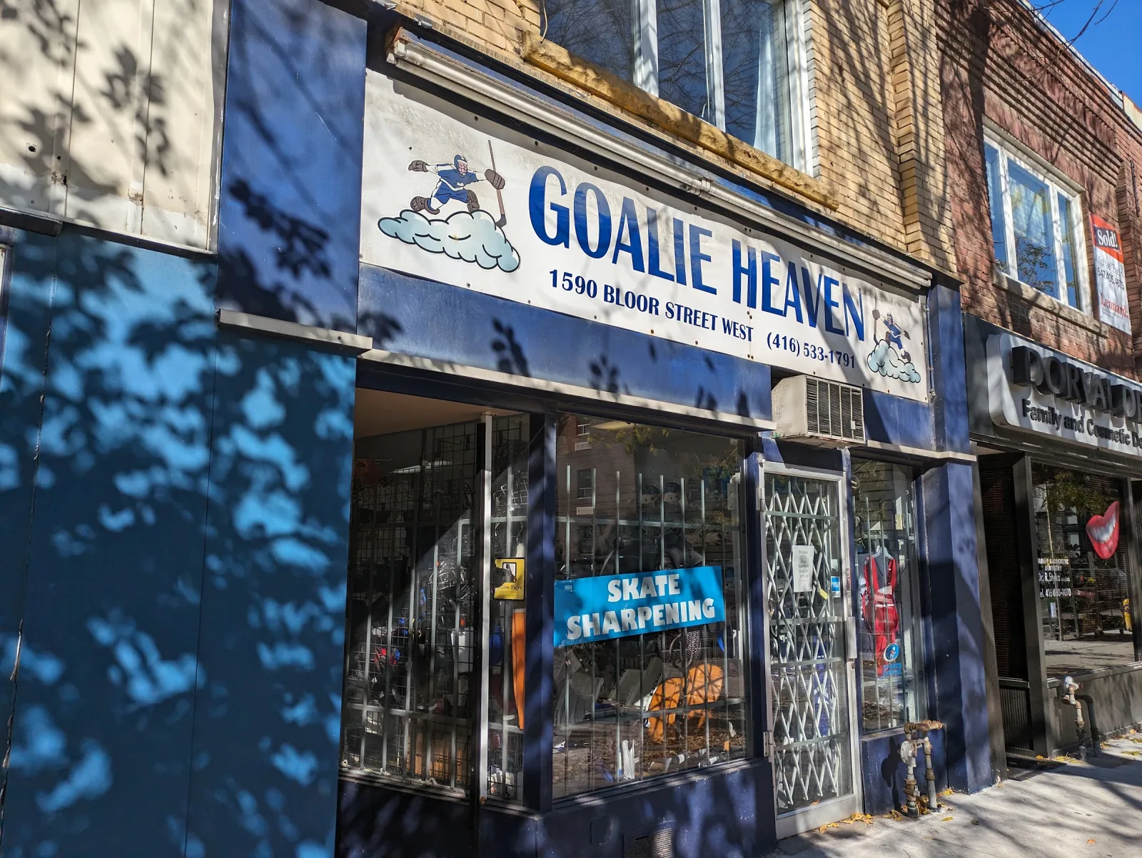 Fachada de Goalie Heaven