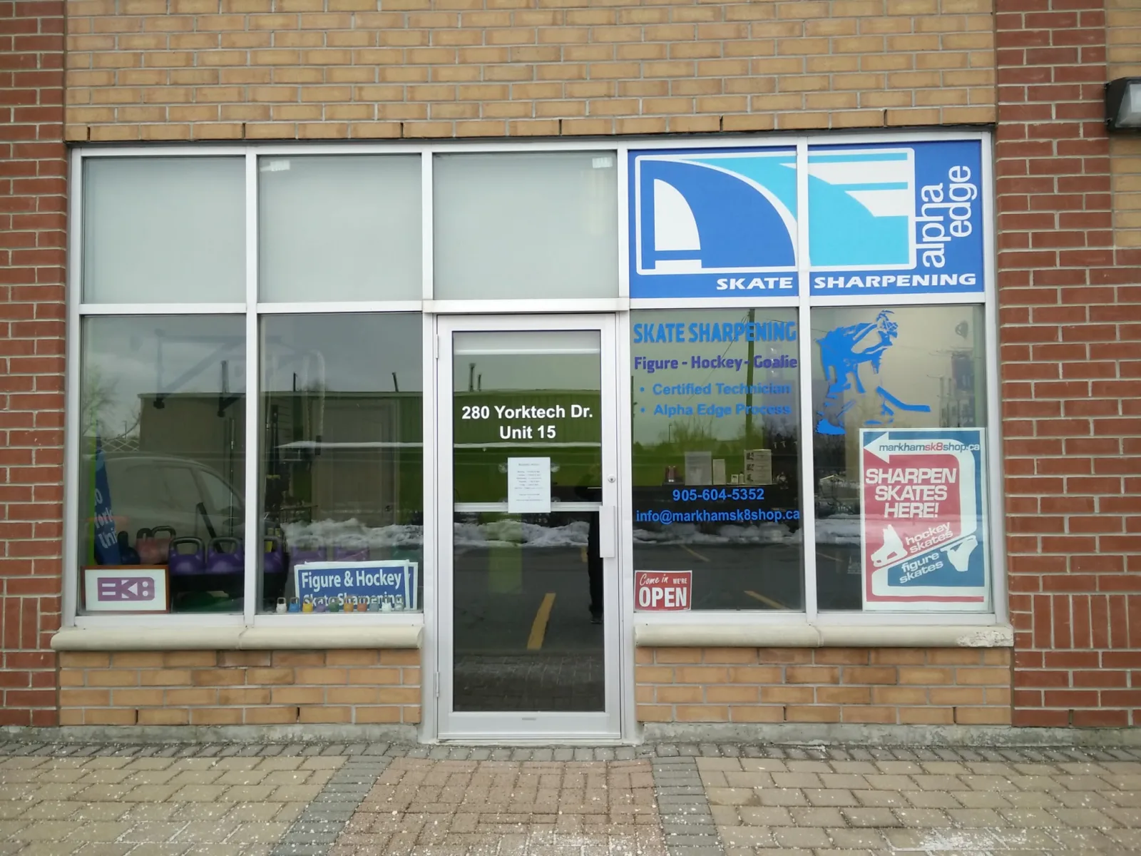 Fachada de Markham Sk8 Shop (Yorktech Drive)