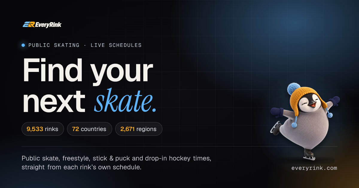 About EveryRink · Every rink, every session