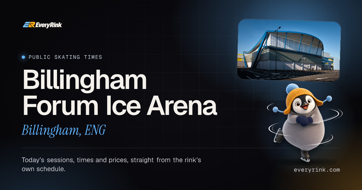 Billingham Forum Ice Arena Public Skating Times · Billingham