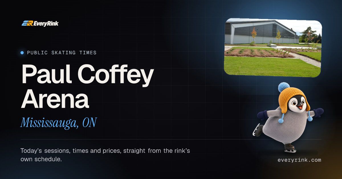 Paul Coffey Arena Public Skating Times & Prices