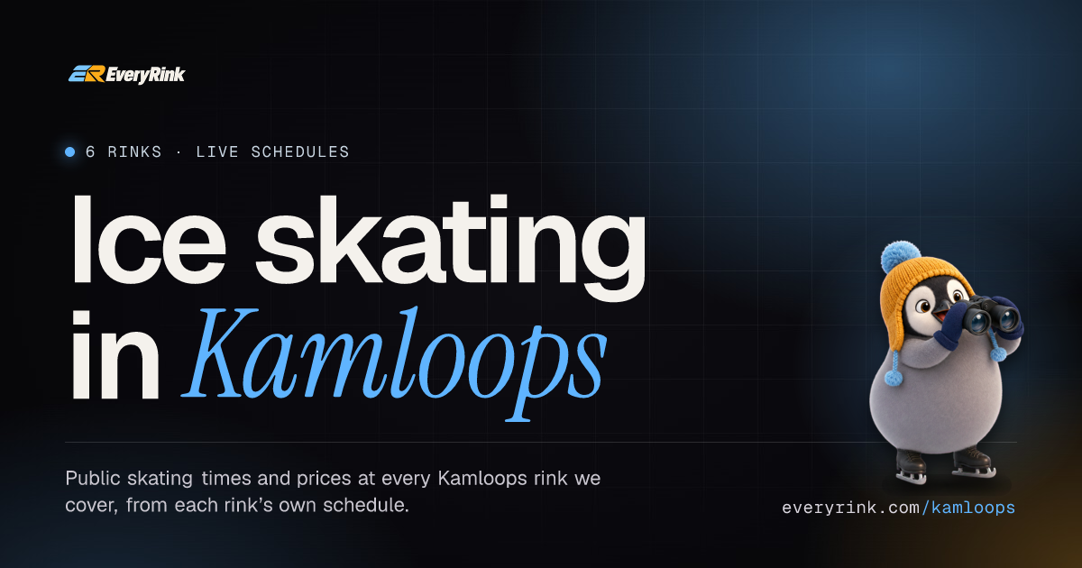 Ice Skating in Kamloops: Today's Schedule & Public Skate Times