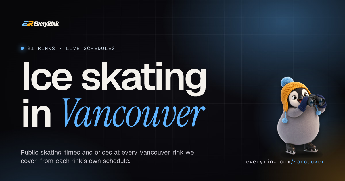 Ice Skating in Vancouver: Today's Public Skate Times