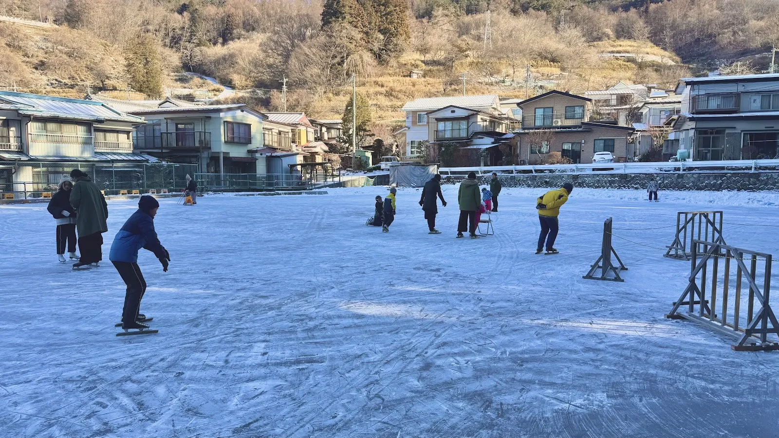 The ice at Akimiya Skate Rink, in a photo from its Google Maps listing. — Akimiya Skate Rink