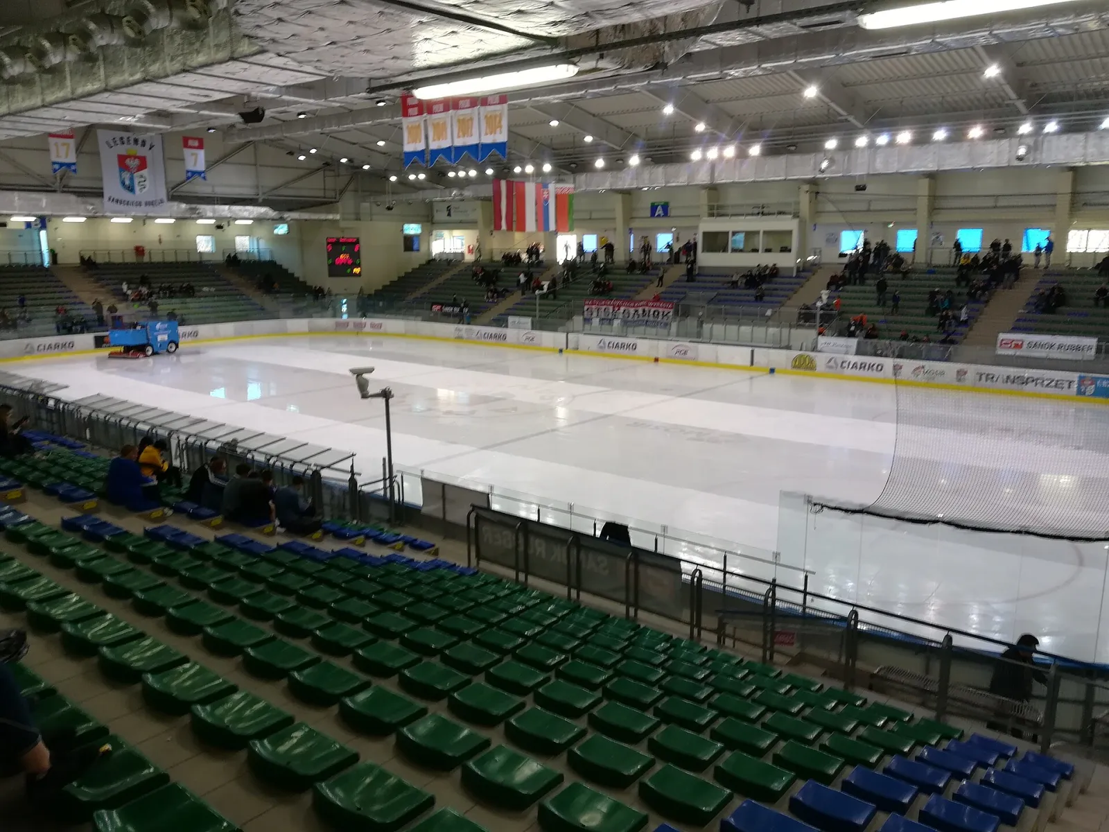 Ice surface and stands of Arena Sanok — Arena Sanok