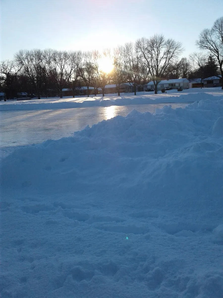 The ice at Autumn Grove Park Outdoor Rink, in a photo from its Google Maps listing. — Autumn Grove Park Outdoor Rink