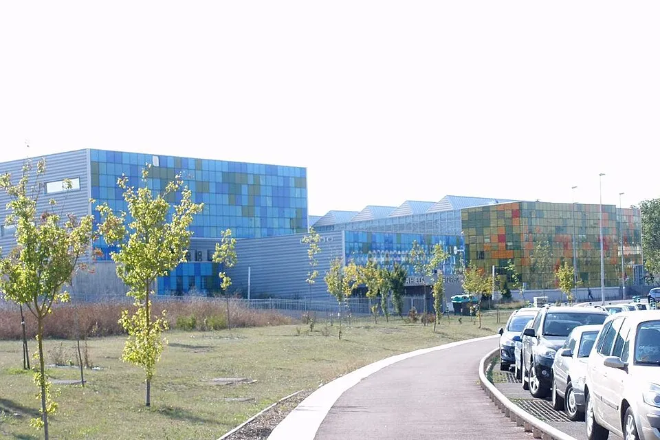 The BAKH sports complex in Vitoria-Gasteiz, which houses the ice rink — BAKH Hielo