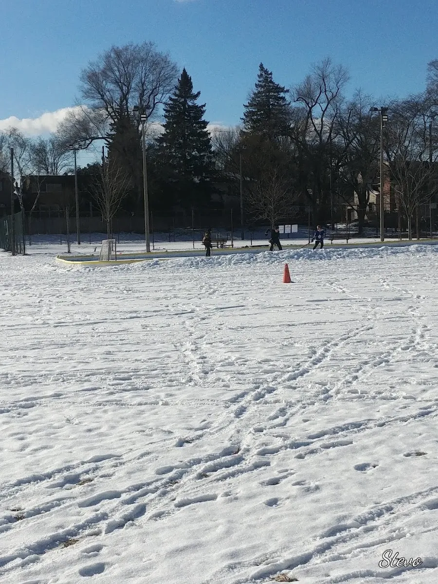 The ice at Bennington Heights Park Natural Ice Rink, in a photo from its Google Maps listing. — Bennington Heights Park Natural Ice Rink