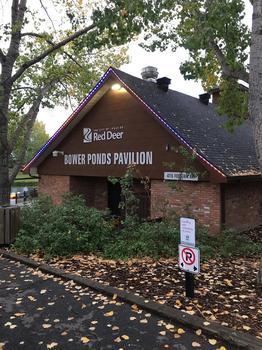 The outside of Bower Ponds Skating Pond, in a photo from its Google Maps listing. — Bower Ponds Skating Pond