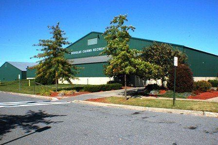 The signed entrance to C. Douglas Cairns Recreation Arena. — Cairns Recreation Arena