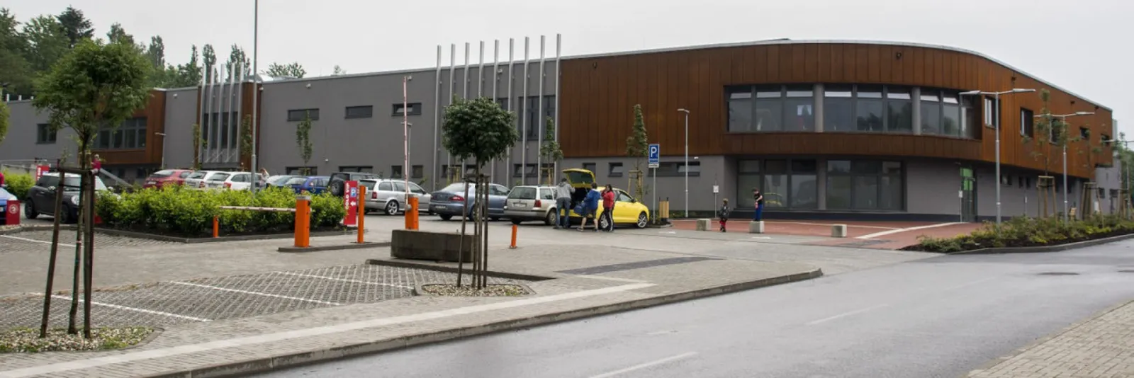The CCM Aréna (Mini Werk Aréna) training and public-skating hall on Frýdecká street in Třinec — CCM Aréna Třinec