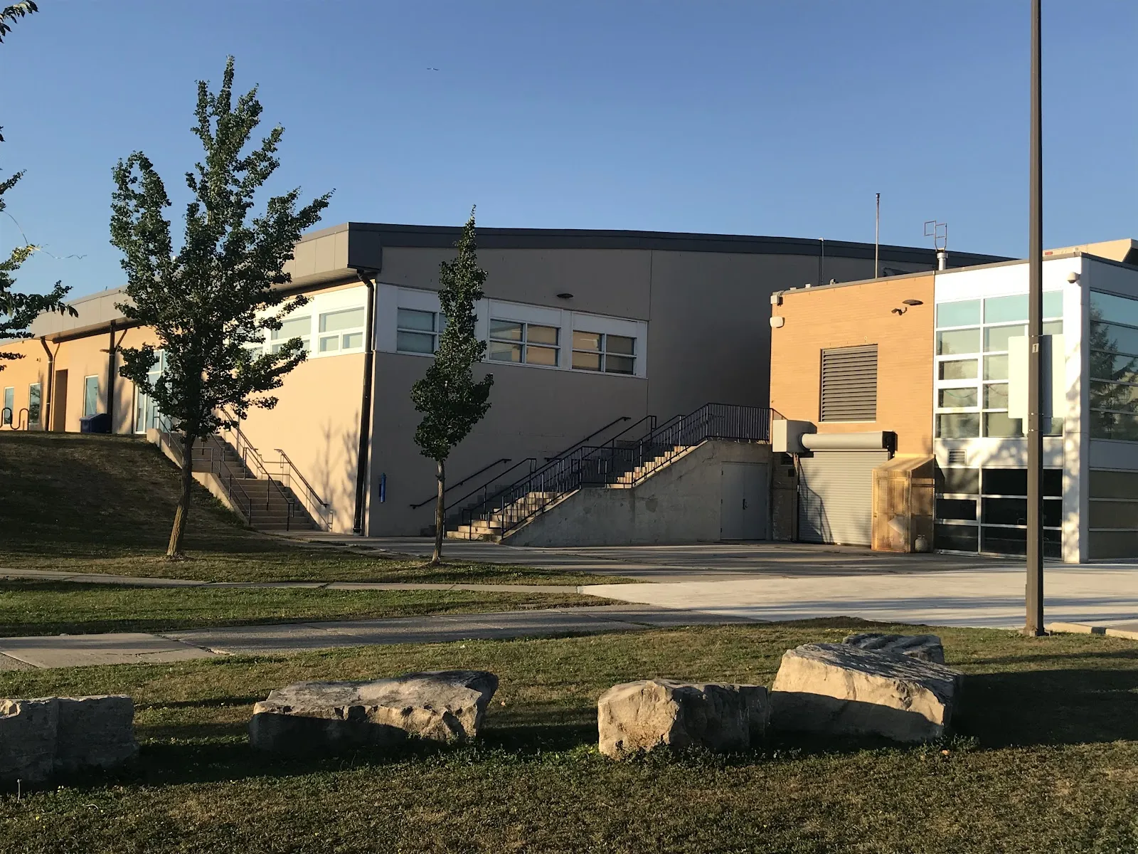 The Chancellor Community Centre building beside the outdoor rink — Chancellor Community Centre Outdoor Rink (Vaughan)