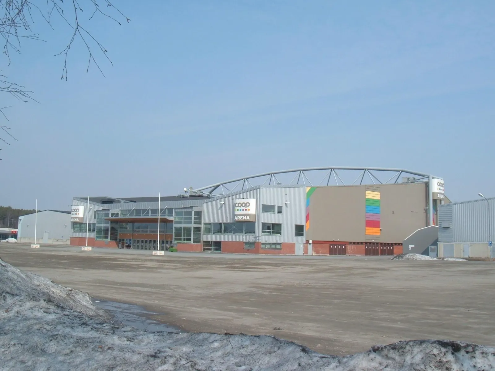 Coop Norrbotten Arena (då Coop Arena) i Luleå – Coop Norrbotten Arena