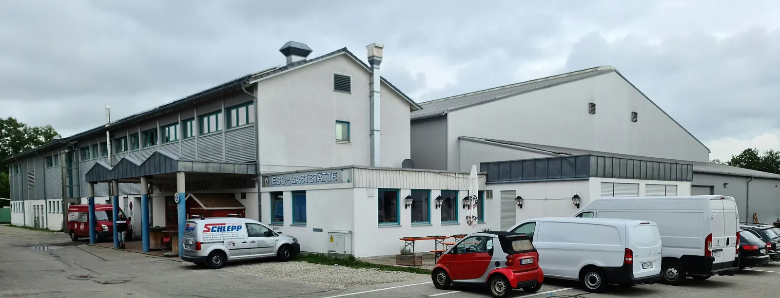 The ESC Dorfen's ice stadium, 2022 — Dr.-Rudolf-Stadion Dorfen