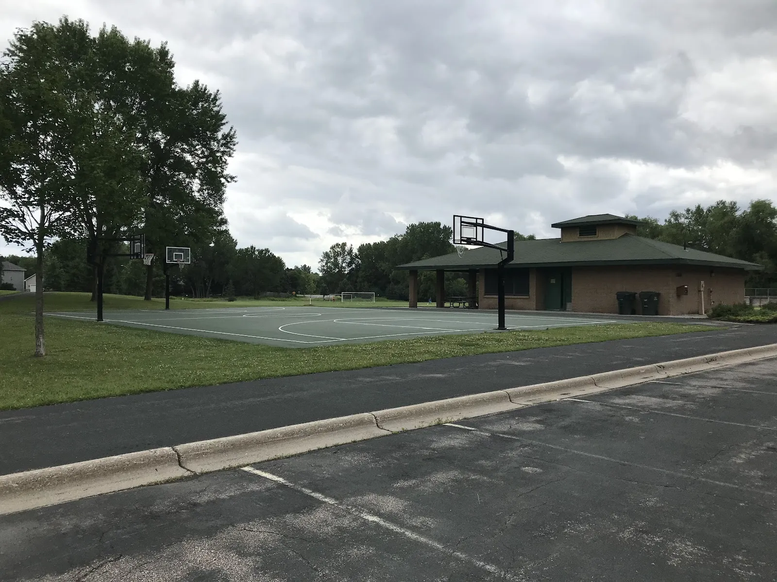 The outside of Edenvale Park Outdoor Rink, in a photo from its Google Maps listing. — Edenvale Park Outdoor Rink