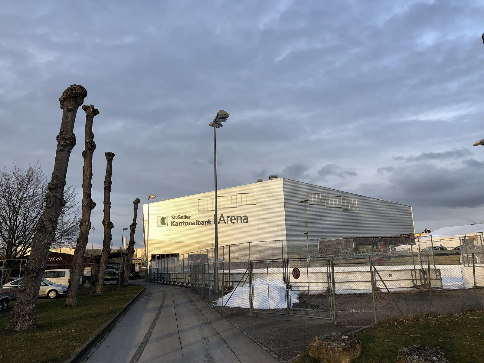 The St. Galler Kantonalbank Arena at the Eisanlagen Lido in Rapperswil — Eisanlagen Lido