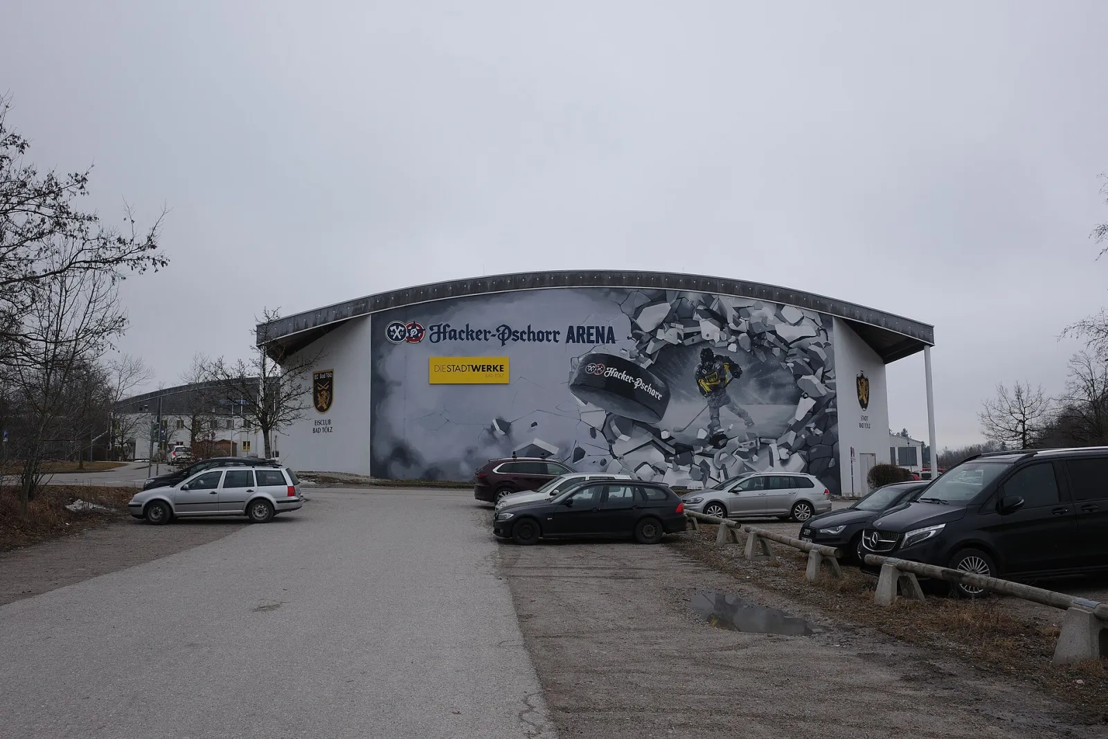 The Hacker-Pschorr Arena in Bad Tölz, February 2026 — Eisstadion Bad Tölz