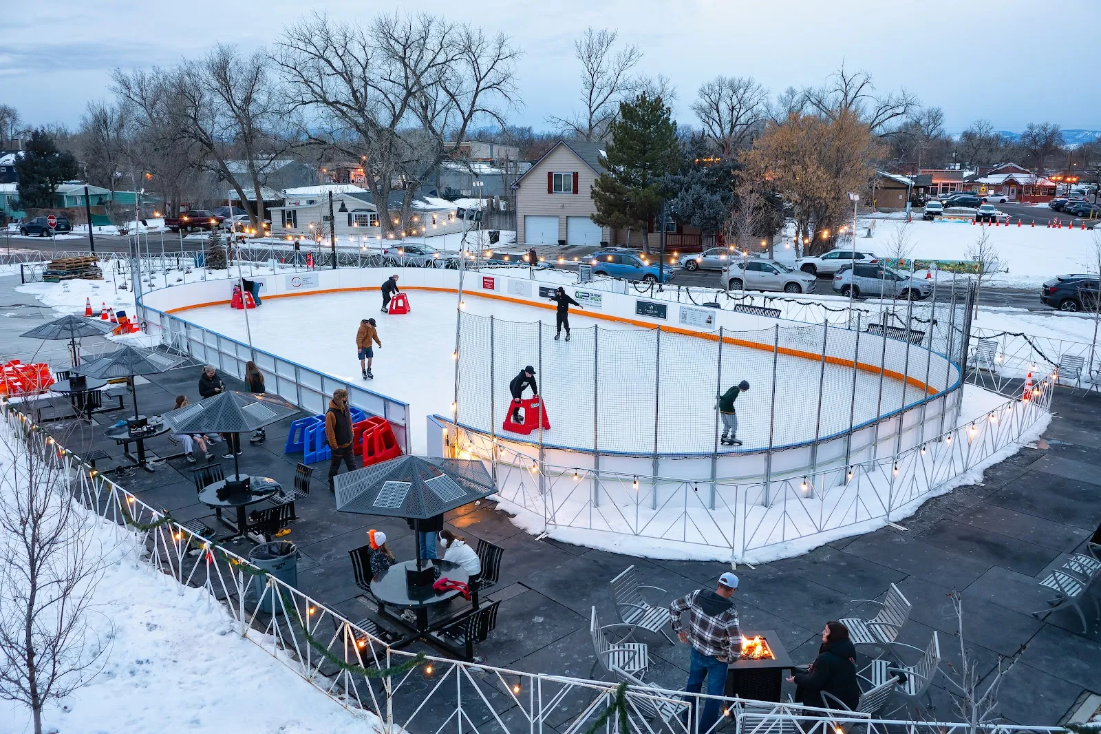 The ice at Erie Ice Rink, in a photo from its Google Maps listing. — Erie Ice Rink