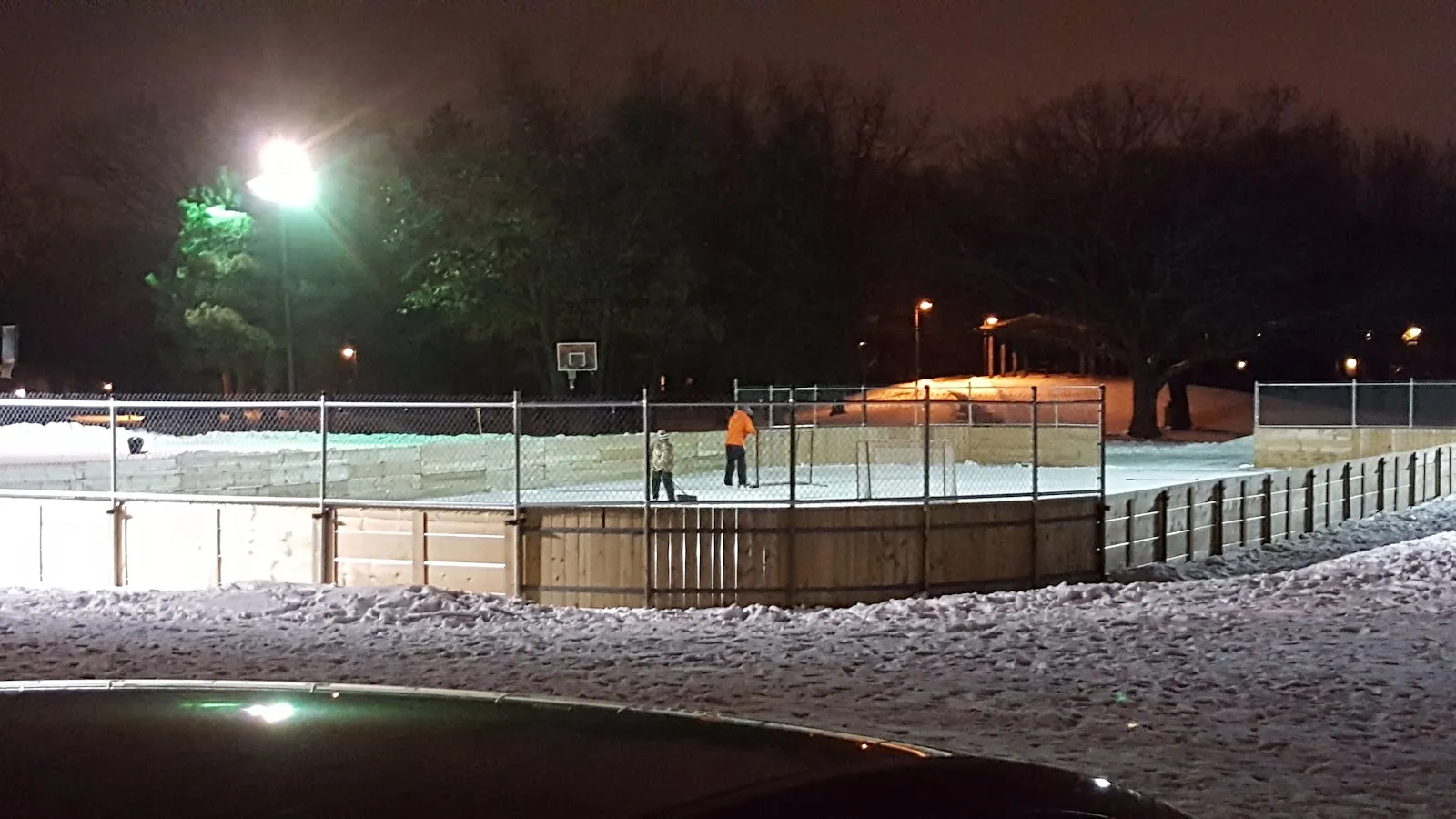 The ice at Freedom Park Ice Rinks, in a photo from its Google Maps listing. — Freedom Park Ice Rinks
