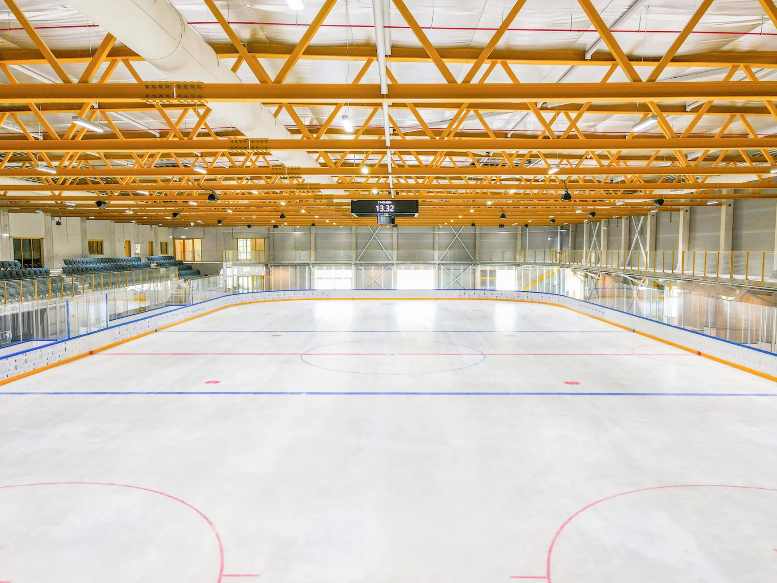 Isen i Gladsaxe Skøjtehal — Gladsaxe Skøjtehal