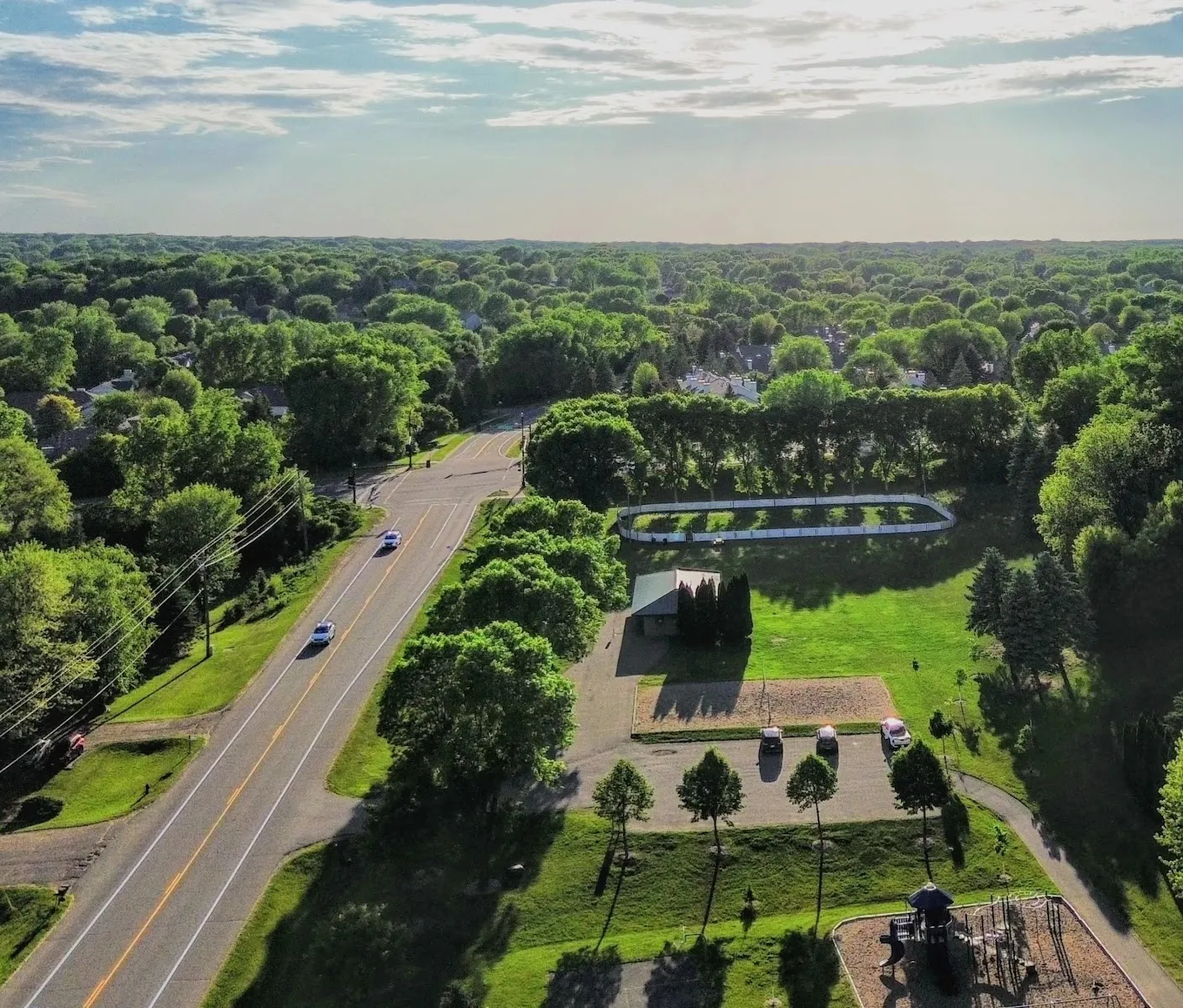 The outside of Huntington Park Ice Rinks, in a photo from its Google Maps listing. — Huntington Park Ice Rinks
