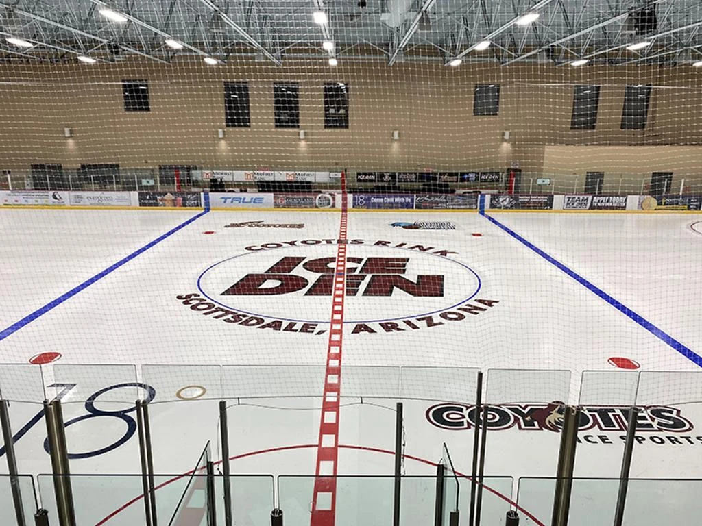 The Coyotes Rink inside Ice Den Scottsdale. — Ice Den Scottsdale