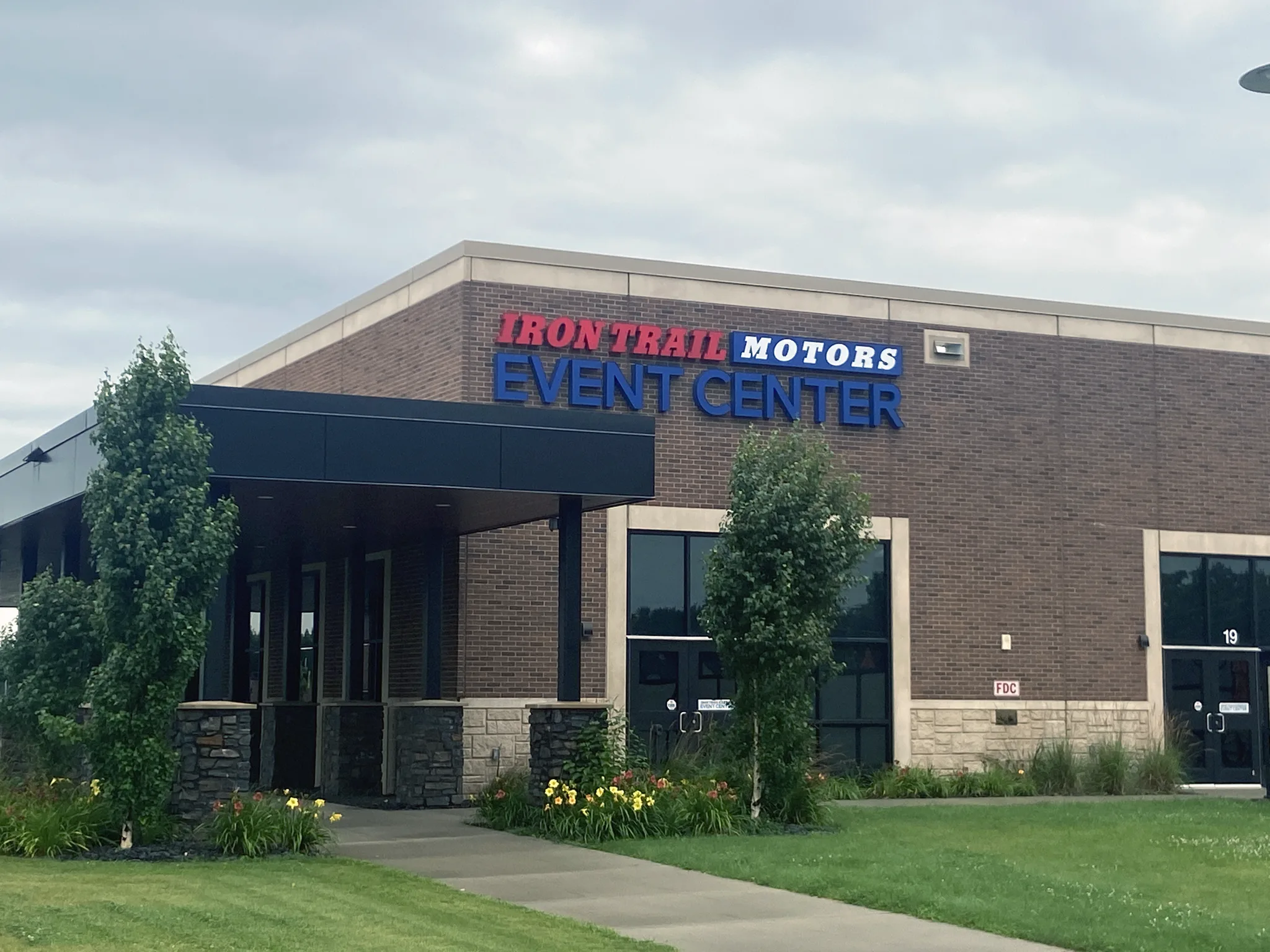 Iron Trail Motors Event Center's main entrance — Iron Trail Motors Event Center