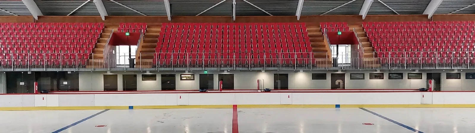 Das Eis der KEBA-Halle in Aarau – Kunsteisbahn KEBA
