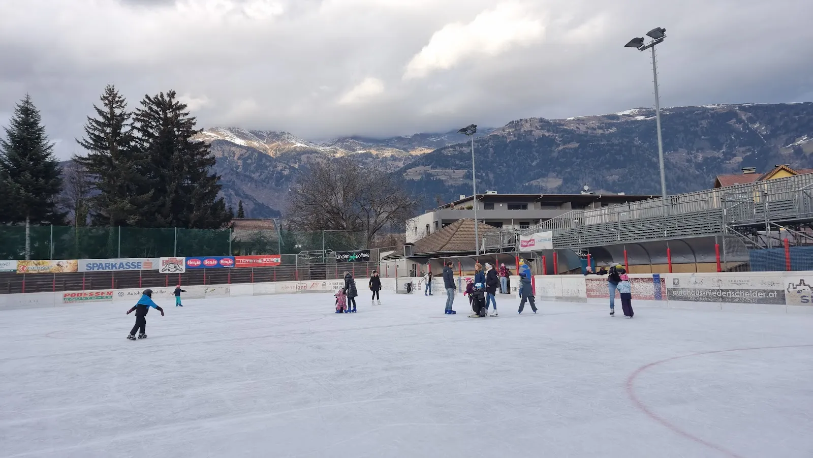 The ice at Kunsteisbahn Lienz, in a photo from its Google Maps listing. — Kunsteisbahn Lienz