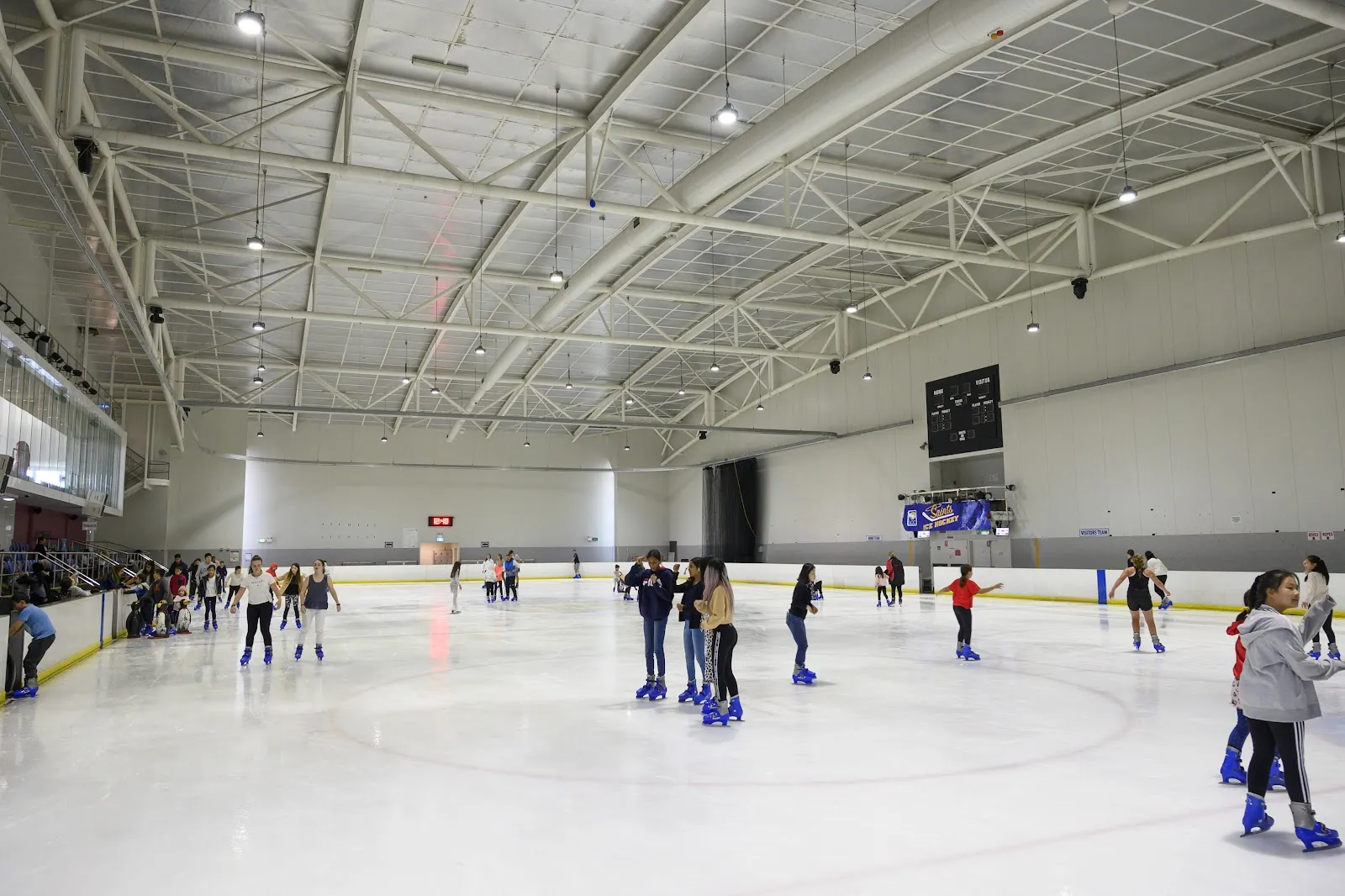 A public session on the ice at LCC Ice Rink — LCC Ice Rink