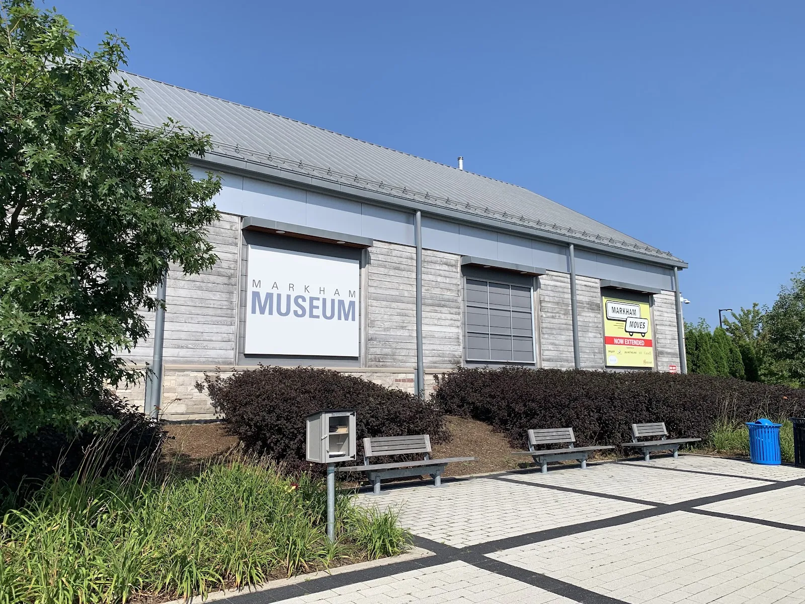 The outside of Markham Museum Outdoor Ice Rink, in a photo from its Google Maps listing. — Markham Museum Outdoor Ice Rink