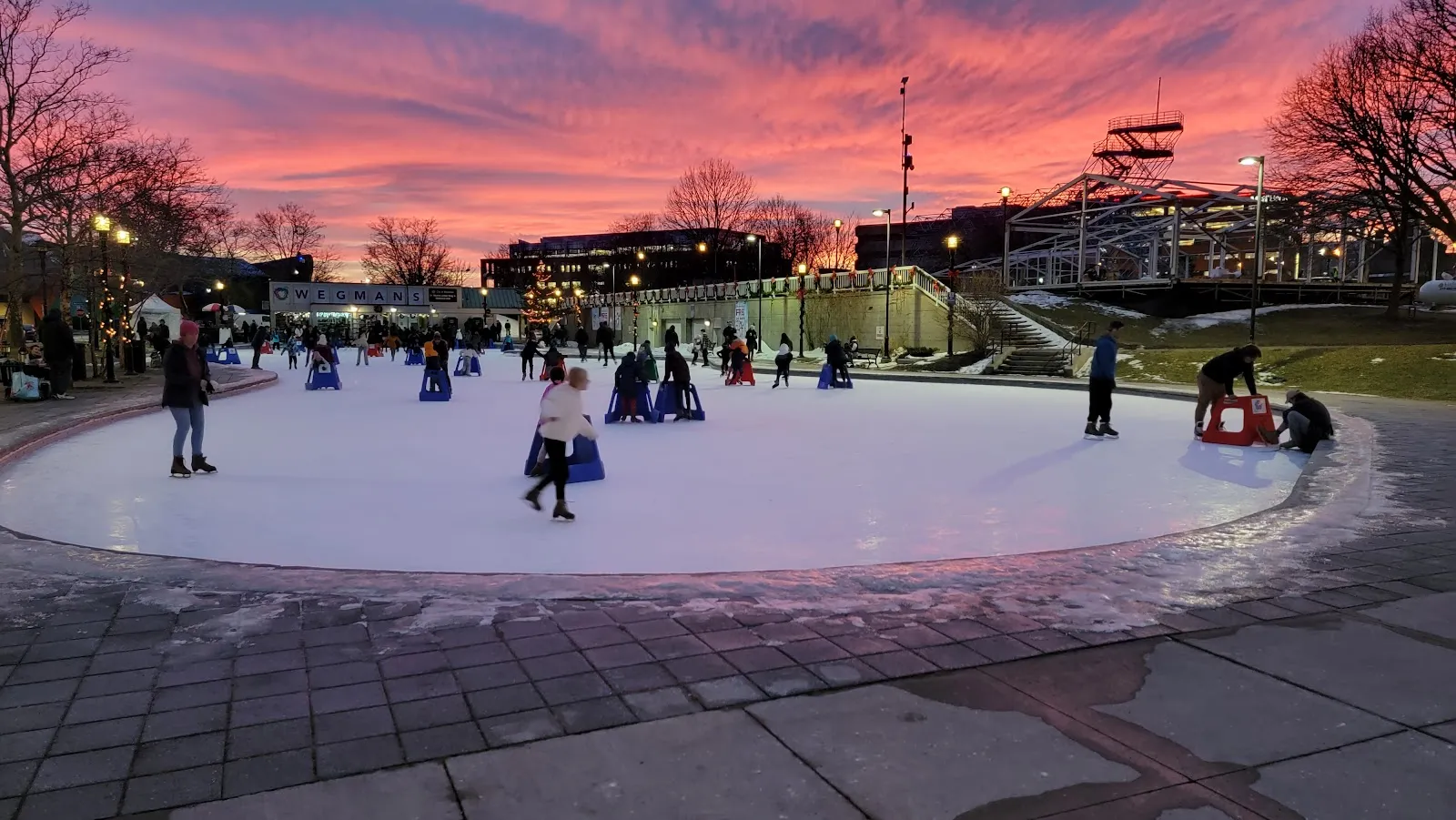 The ice at Martin Luther King Jr. Park Ice Rink, in a photo from its Google Maps listing. — Martin Luther King Jr. Park Ice Rink