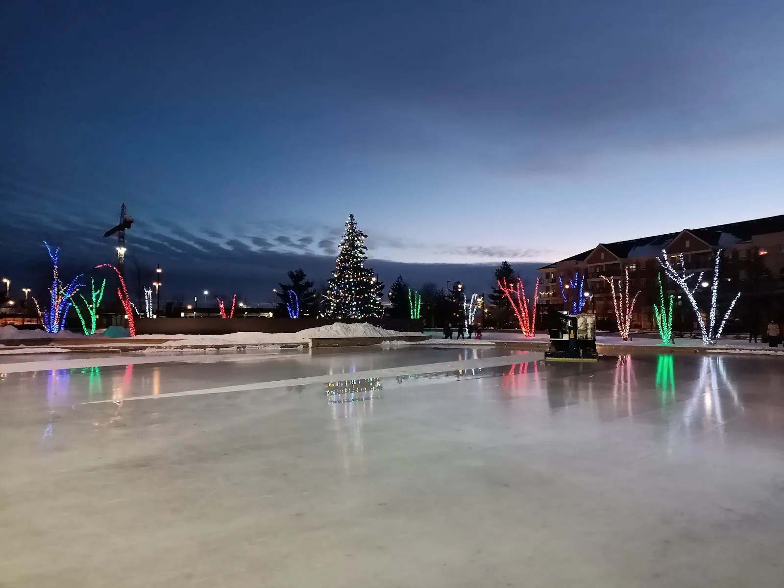 The ice at Mount Pleasant Outdoor Skating Rink, in a photo from its Google Maps listing. — Mount Pleasant Outdoor Skating Rink