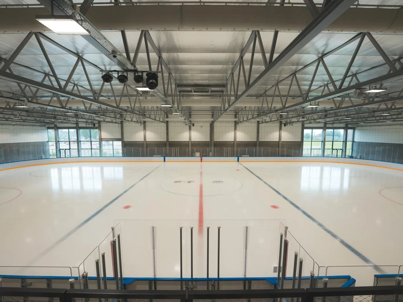 The ice sheet at Østerbro Skøjtehal — Østerbro Skøjtehal