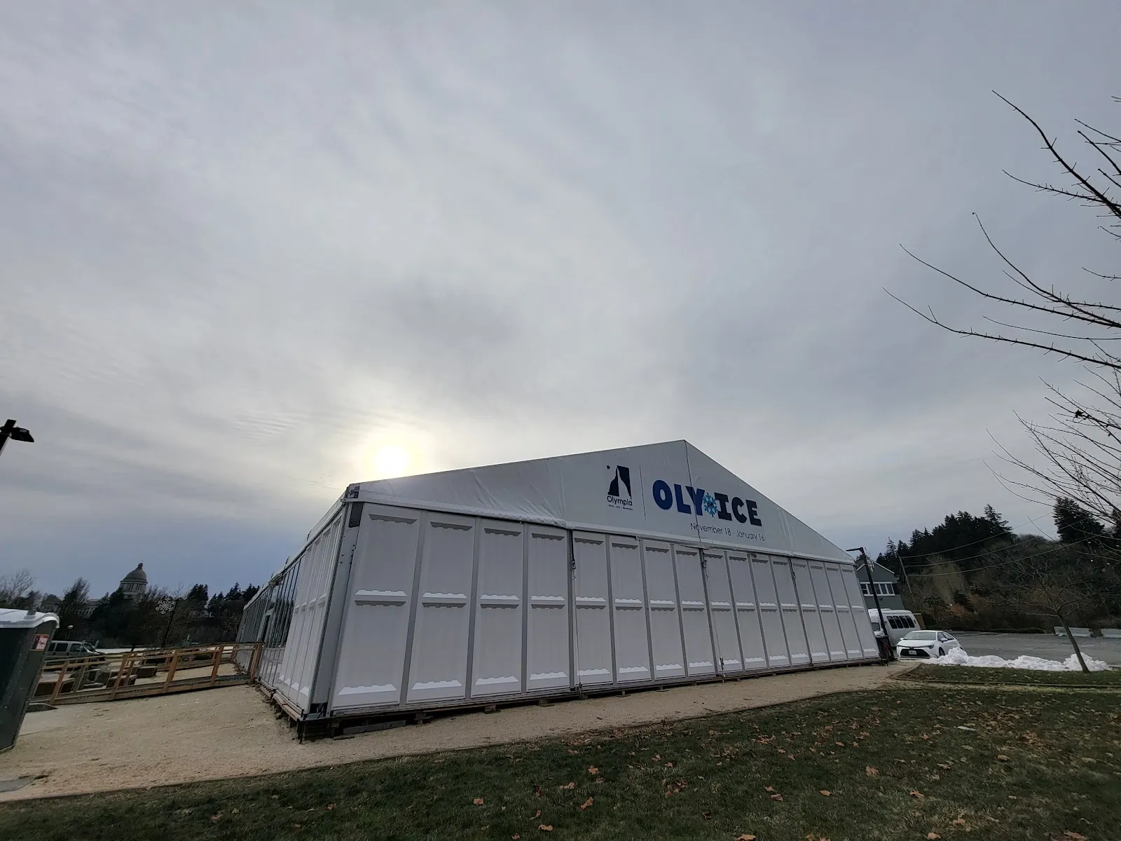 The outside of Oly on Ice, in a photo from its Google Maps listing. — Oly on Ice