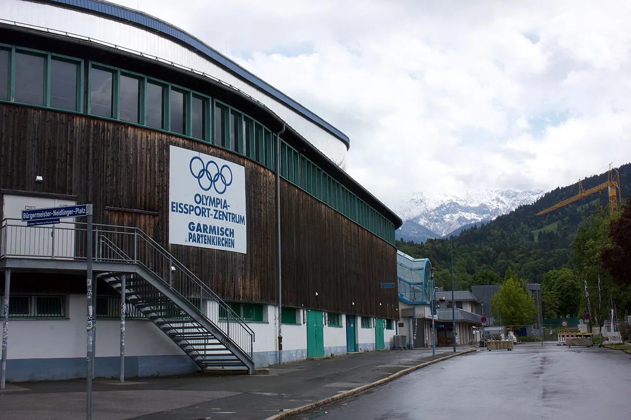 The Olympia-Eissport-Zentrum in Garmisch-Partenkirchen, 2025 — Olympia-Eissport-Zentrum Garmisch-Partenkirchen