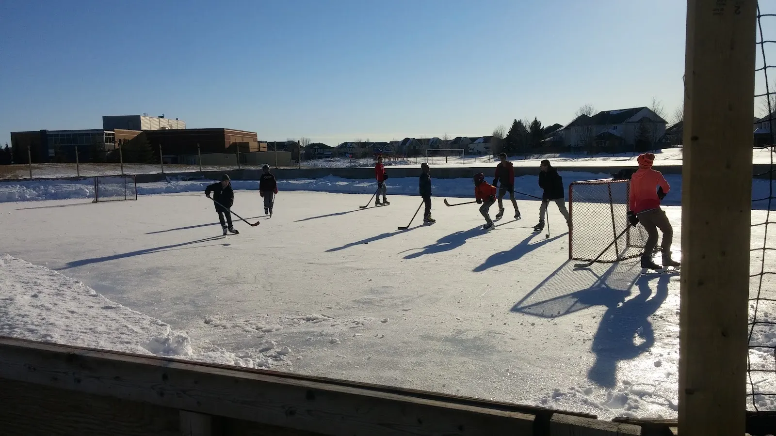 The ice at Cresthaven Park Outdoor Rink, in a photo from its Google Maps listing. — Cresthaven Park Outdoor Rink