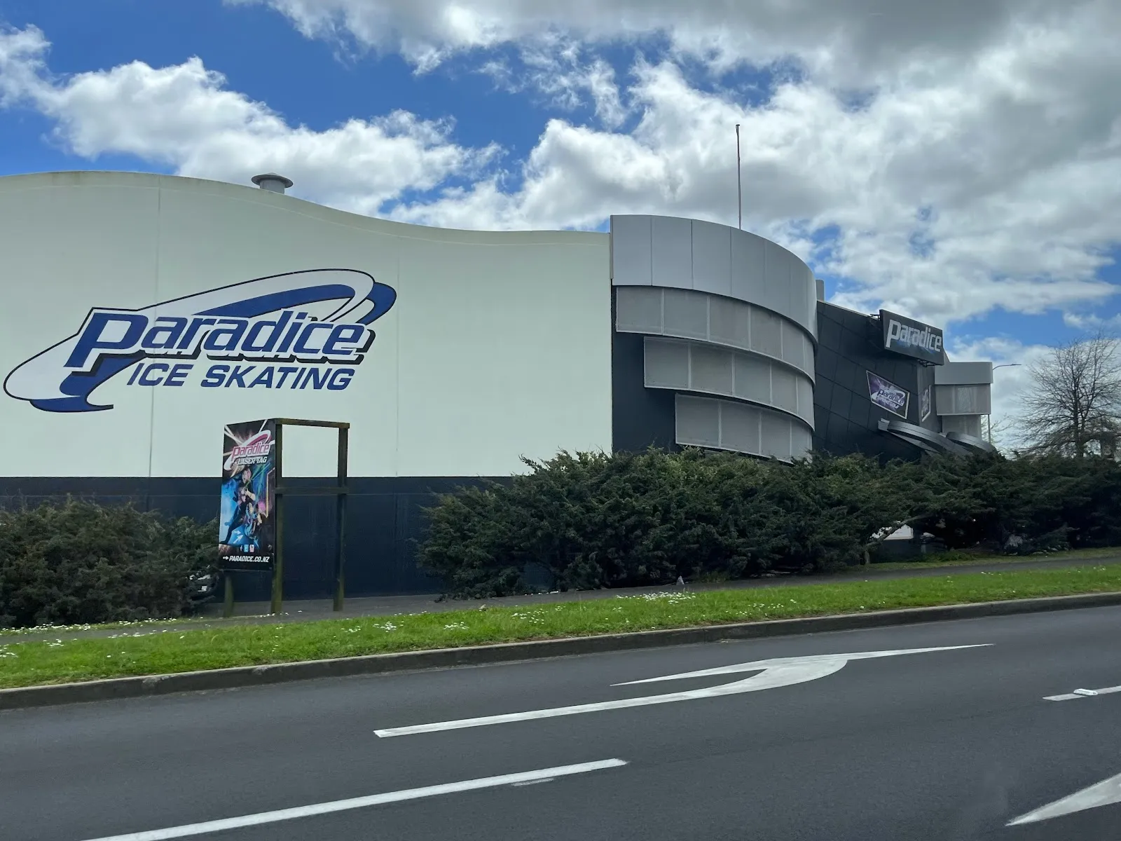 The Paradice Ice Skating building on Ti Rakau Drive, Botany — Paradice Ice Skating Botany