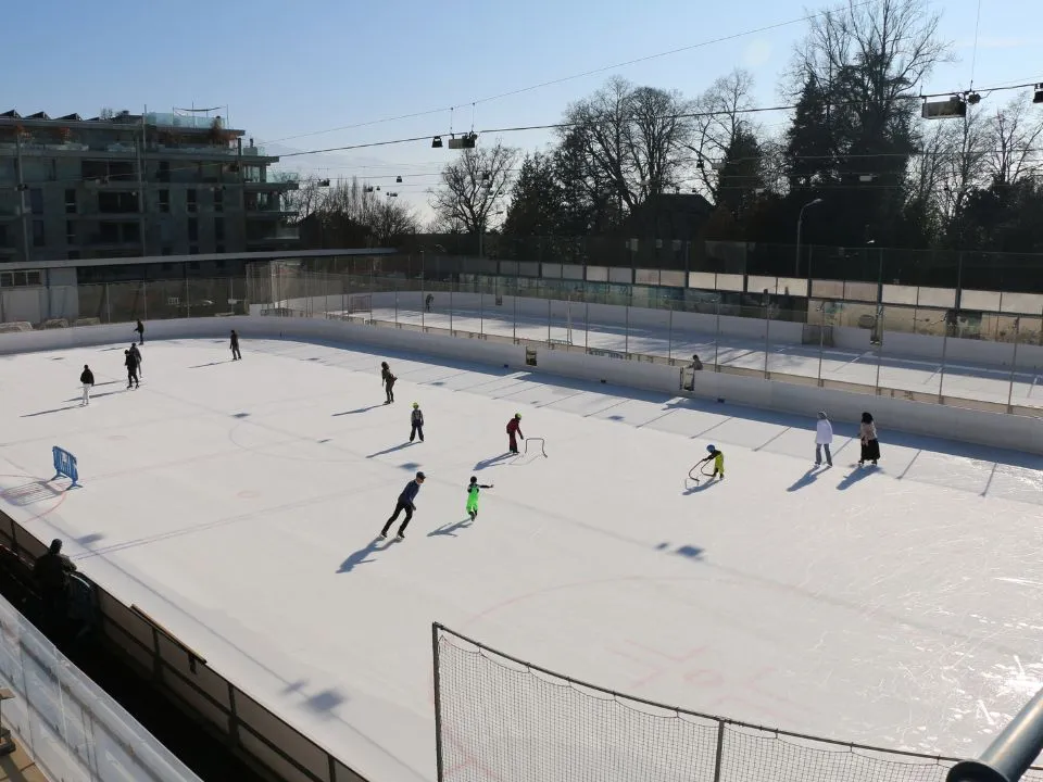 The main rink of Montchoisi — Patinoire de Montchoisi