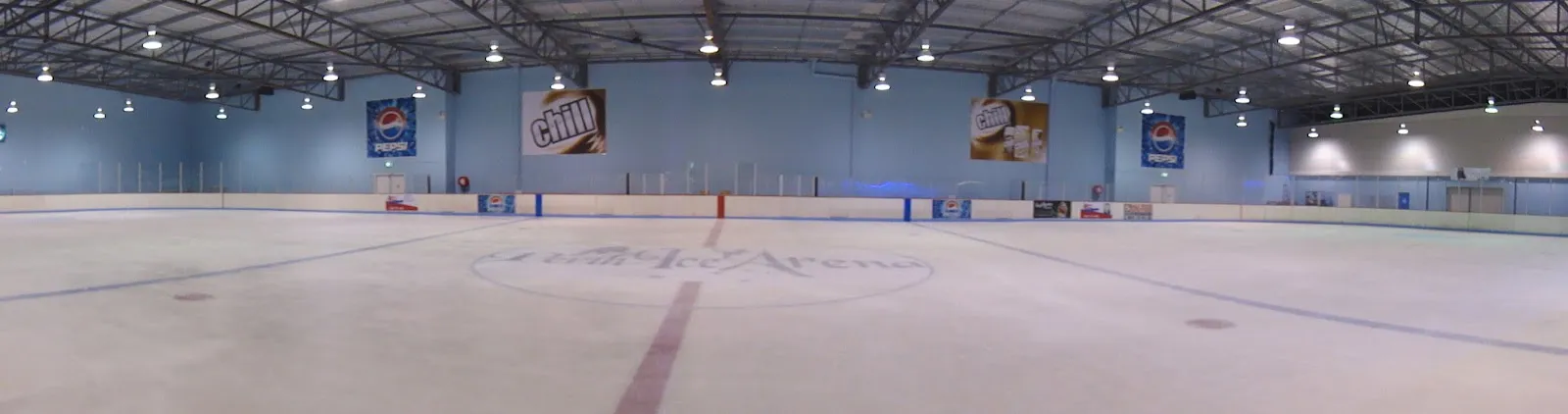 The empty ice at Perth Ice Arena — Perth Ice Arena