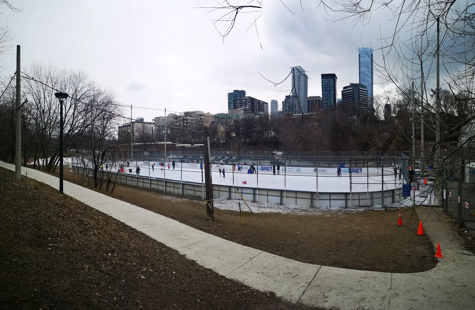 The ice at Ramsden Park Outdoor Ice Rinks, in a photo from its Google Maps listing. — Ramsden Park Outdoor Ice Rinks
