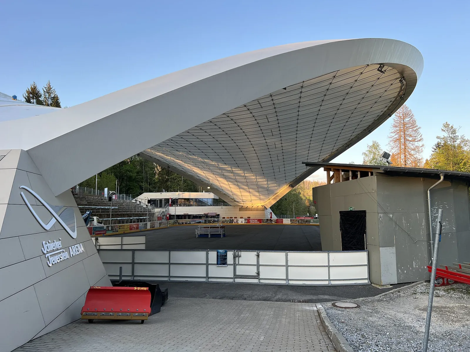 The Schierker Feuerstein Arena in Schierke (photographed in May 2024) — Schierker Feuerstein Arena