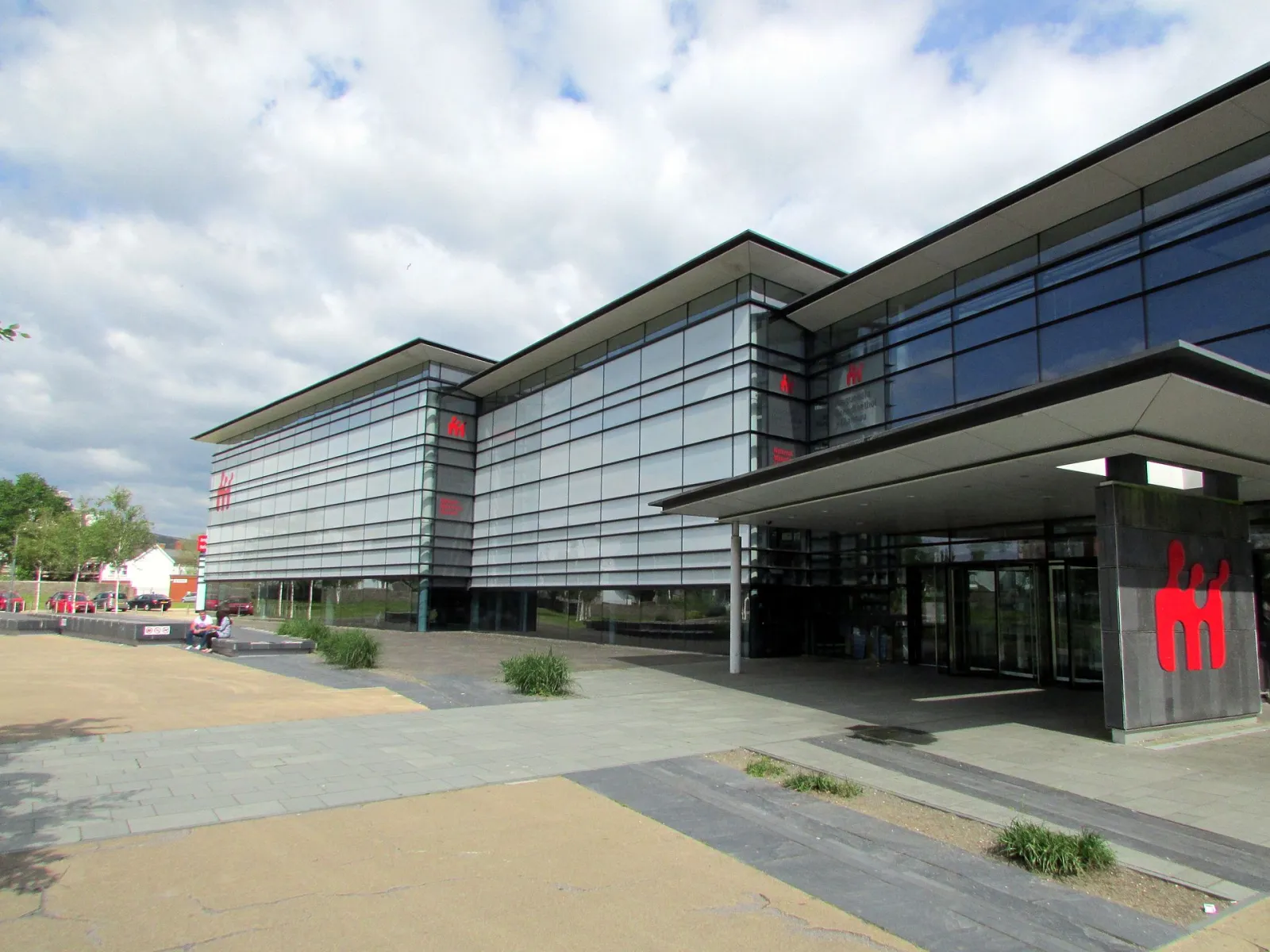 The National Waterfront Museum, Swansea, where the winter rink is set up each year — Swansea Winter Wonderland Ice Rink