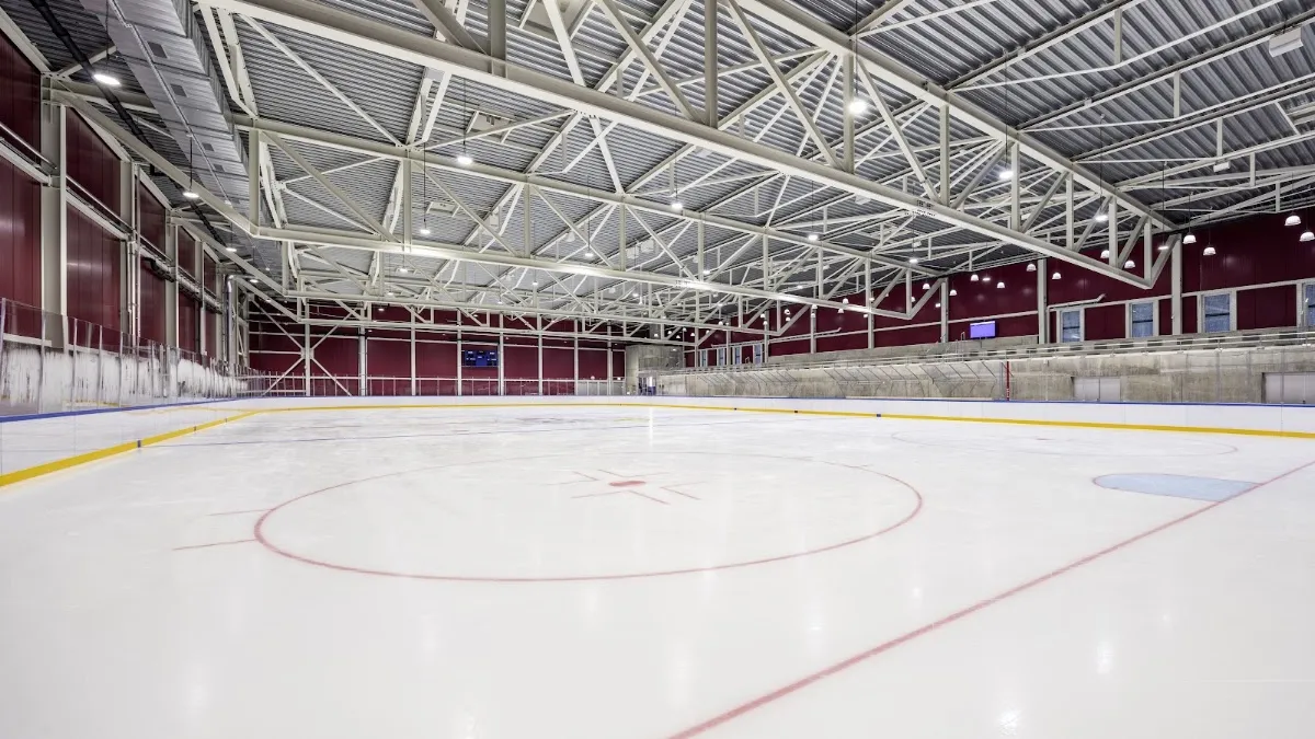 The ice surface of the Trainingseishalle Obere Au — Trainingseishalle Obere Au