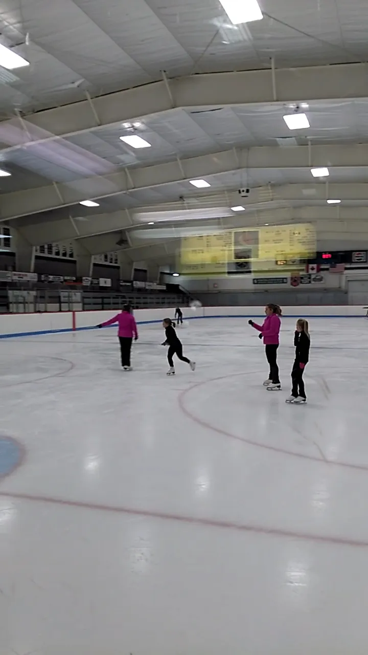 Skaters on the ice at the Watford Community Arena — Watford Community Arena