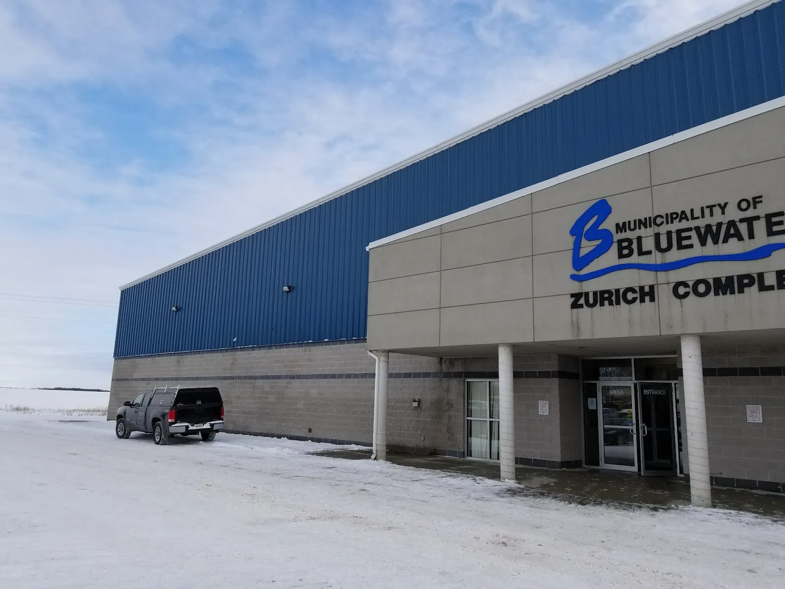 Entrance of the Zurich Arena (Zurich Complex) — Zurich Arena